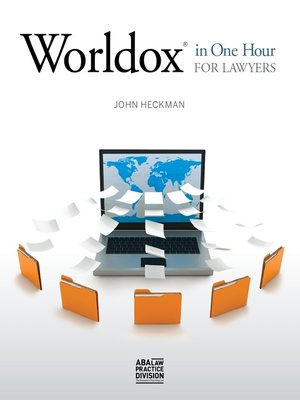 cover image of Worldox in One Hour for Lawyers Ebook